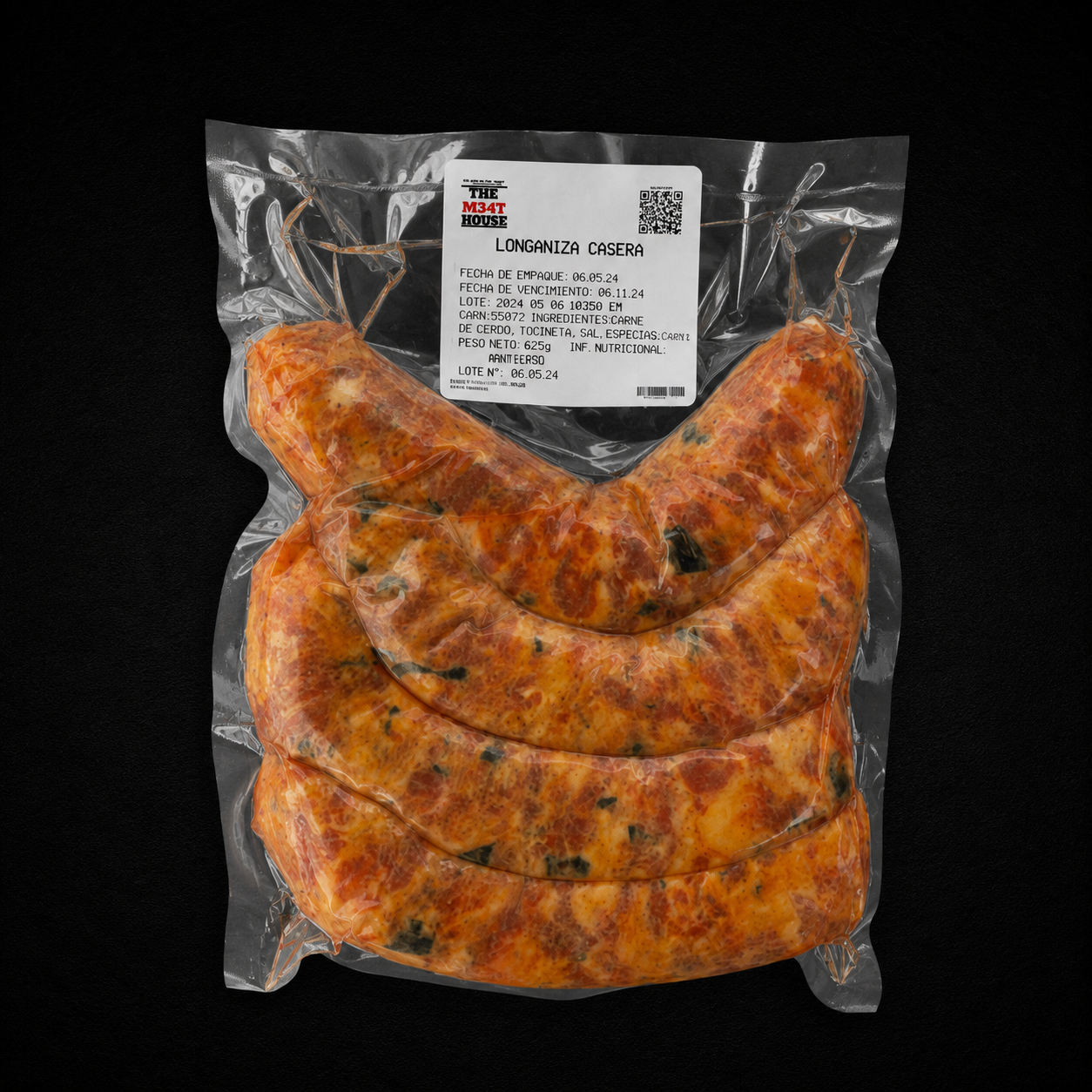 Longaniza Casera x 4und