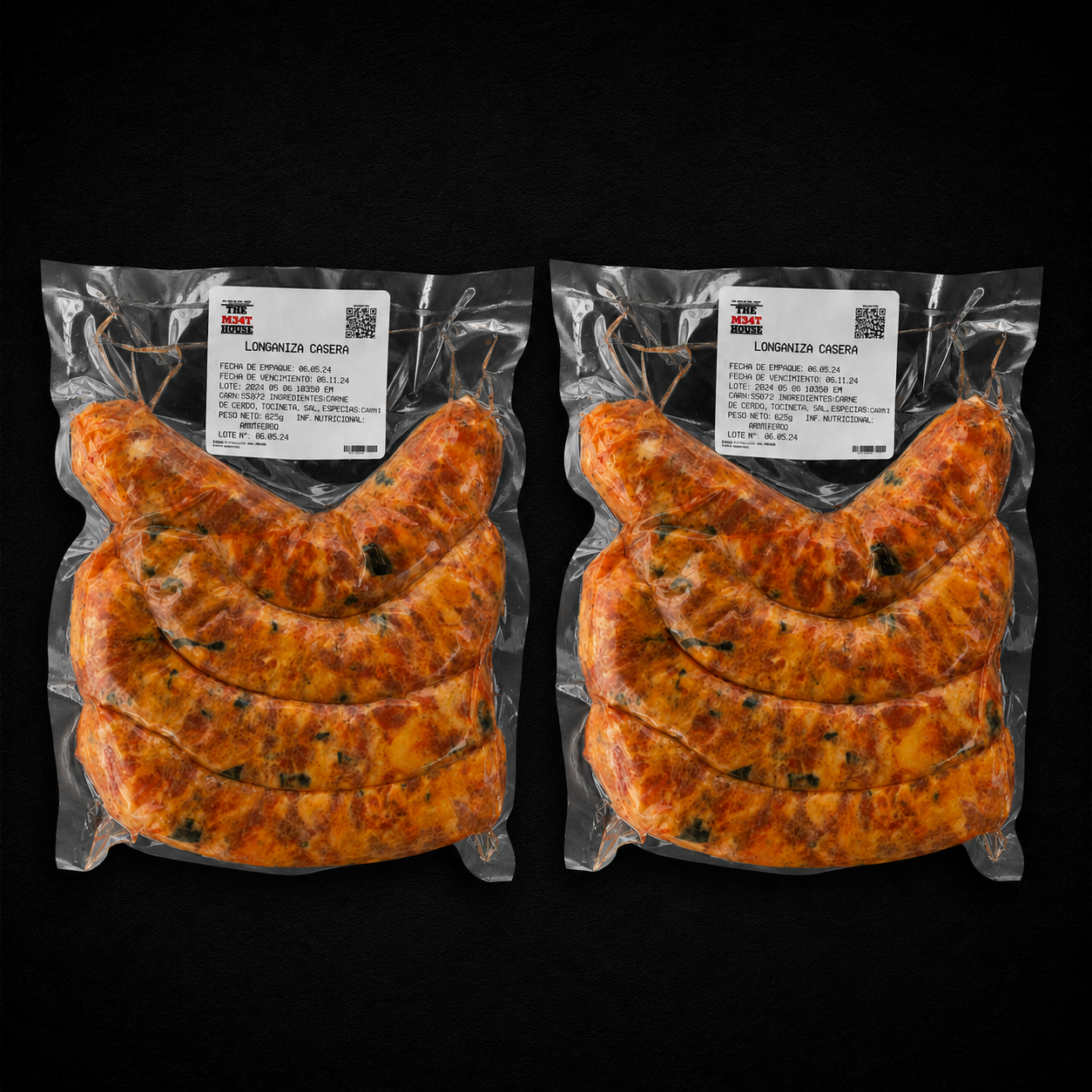 Promoción Longaniza Casera x 2 Paquetes