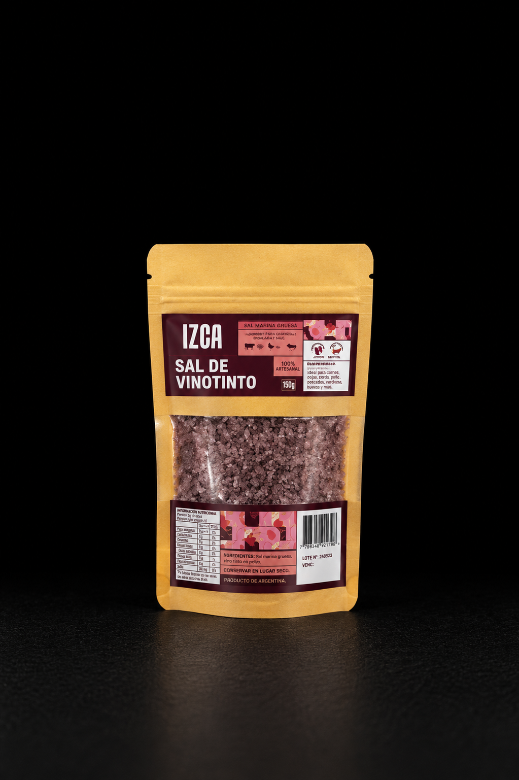 Sal de Vinotinto 150g