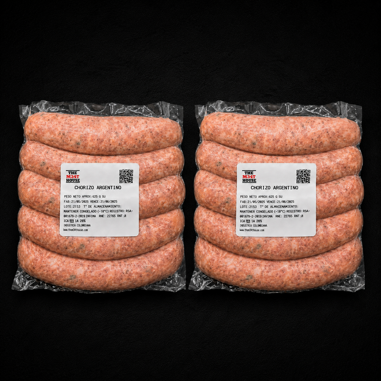 Promoción Chorizo Argentino x 2 Paquetes